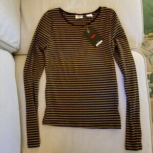 XS Levi's Honey Striped Slim Fit Shirt